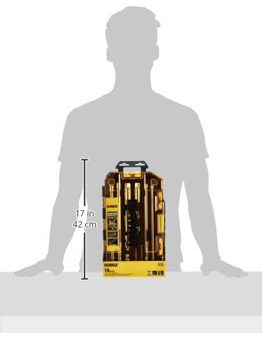 DEWALT Kit de accesorios para herramientas, 15 piezas DWMT73807