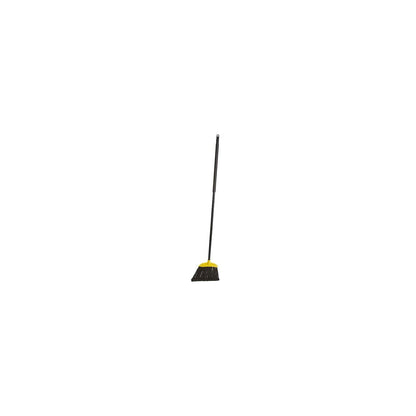 Rubbermaid Commercial Products - Escoba de ángulo de Barrido Jumbo de Superficie Lisa de 10 Pulgadas, Mango de Metal, Negro, para Limpiar áreas difíciles de alcanzar