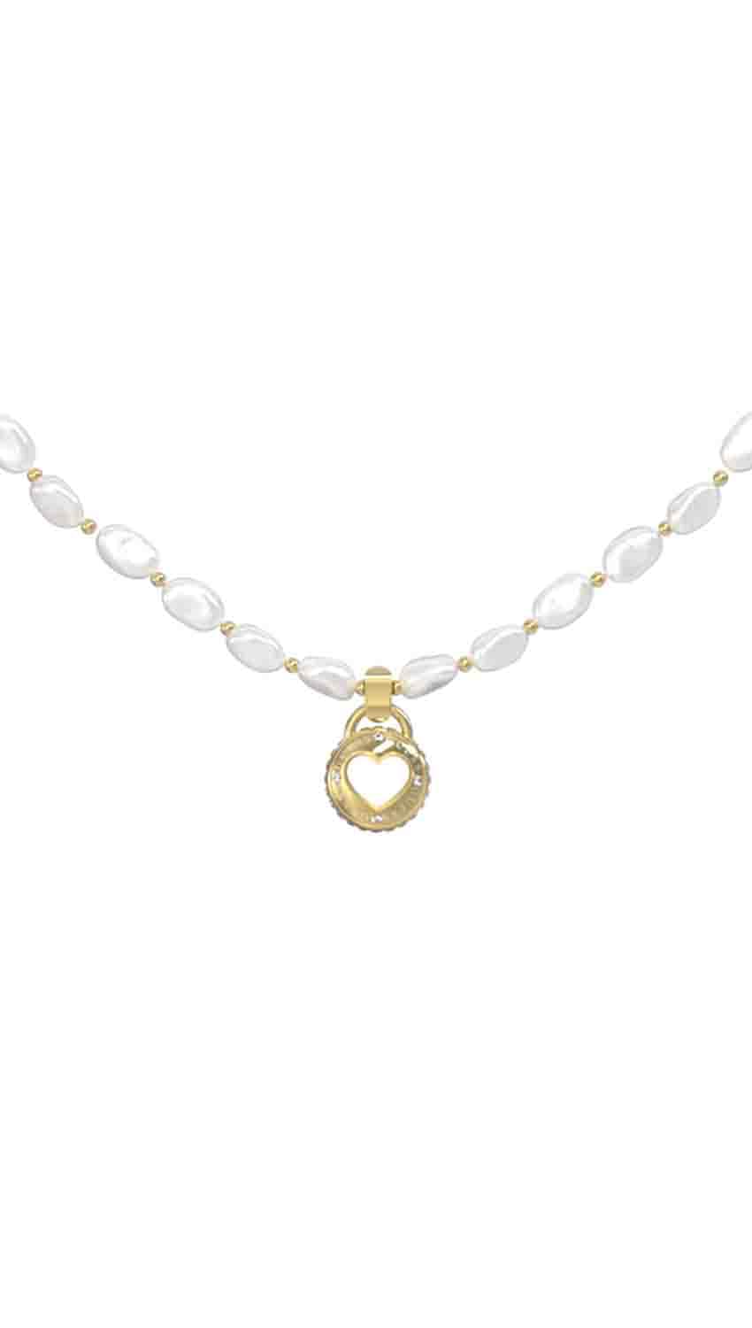 GUESS Collar para mujer rolling hearts