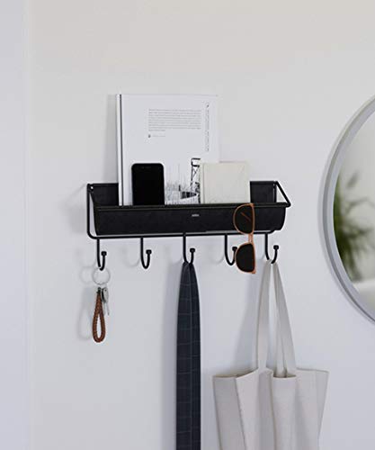 Umbra - Organizador de pared para hamacas, color negro
