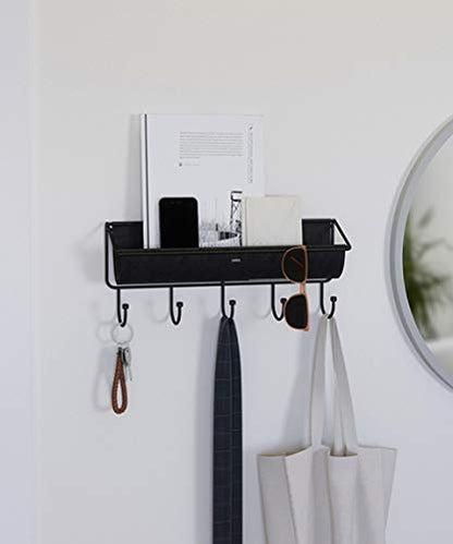 Umbra - Organizador de pared para hamacas, color negro