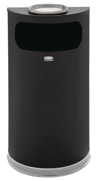 Rubbermaid Commercial Products Smokers Station - Recambio de arena, color negro, sílice, bolsa de 5 libras, paquete de 5, cenicero para control de olores en instalaciones interior/exterior