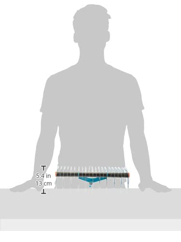 Gardena Combisystem - Rastrillo de Corte para Quitar Musgo y Fieltro de césped, 35 cm de Ancho de Trabajo, Acero Hecho también Adecuado para rastrillar Basura y Piedras (3392-20)