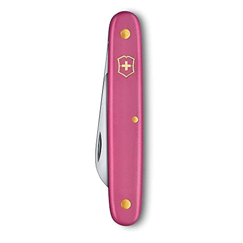 Victorinox Navaja para Flores en Blister, Hoja Recta, Fucsia
