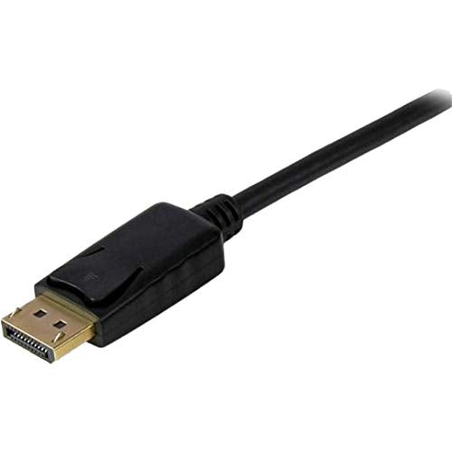 StarTech DP2VGAMM6B Cable 1.8m de Video Adaptador Convertidor DisplayPort DP a VGA, Activo, 1080p, Color Negro, 6 ft