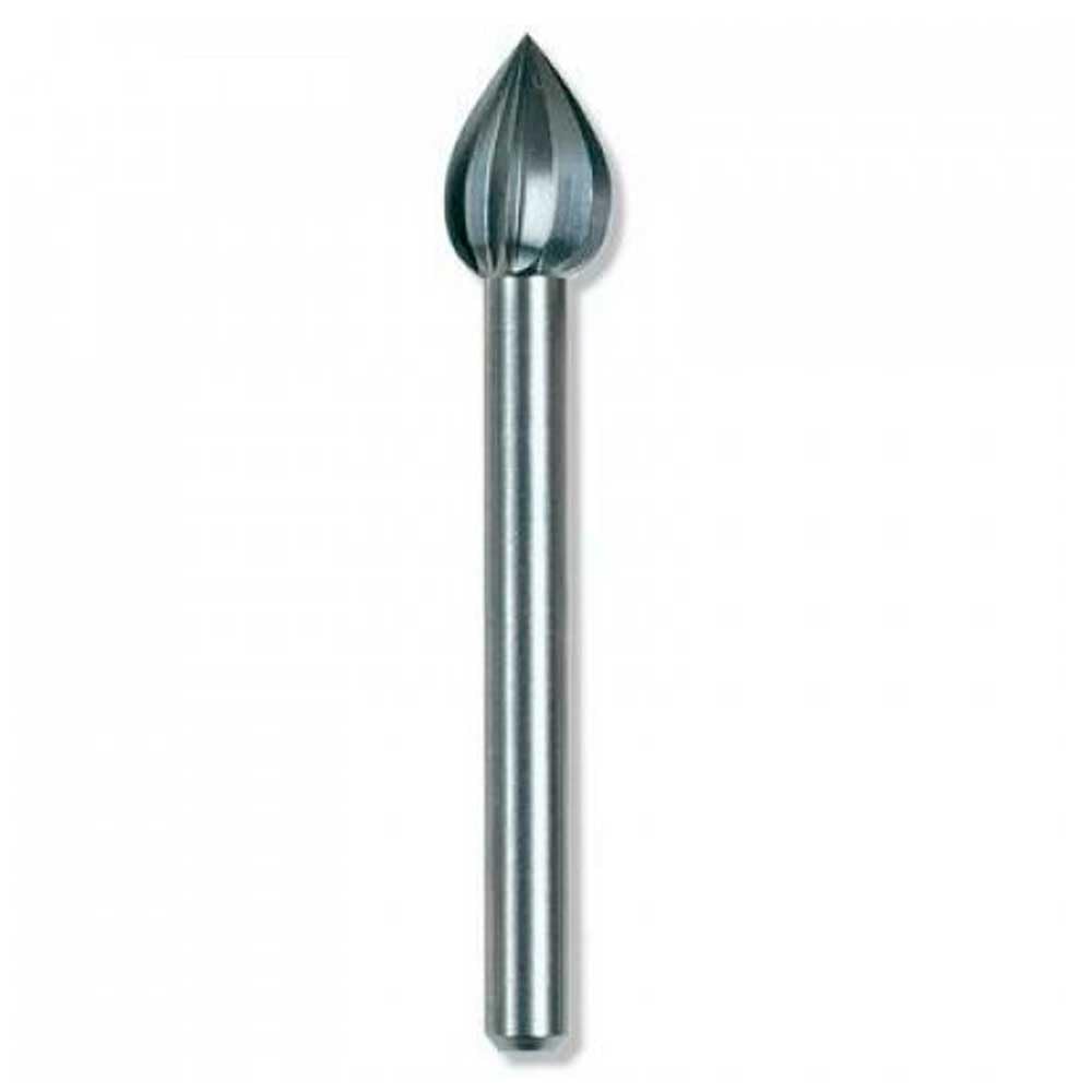 Dremel 121 Fresa de Alta Velocidad 1/4 Pulgadas - Llama - 1 - 4 in