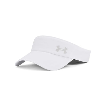 Under Armour Visera ISO-Chill Launch Run Visera para Mujer - Blanco - Talla Única