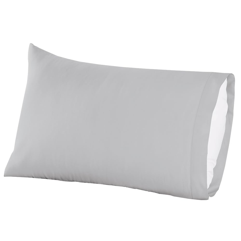 Concord Fundas de Almohada Estándar Poliéster 2 Piezas - Estándar - Gris