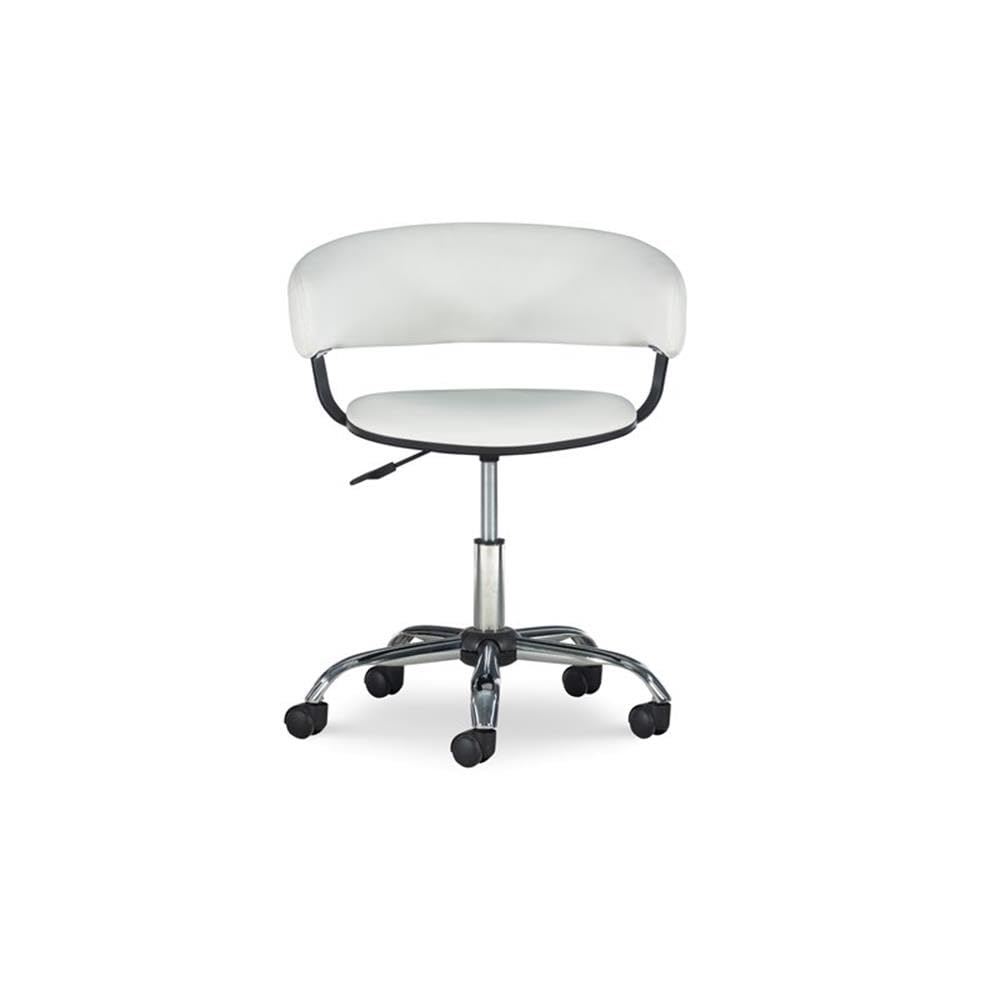 Powell - Silla de computadora con elevación de Gas, Color Blanco, Talla M