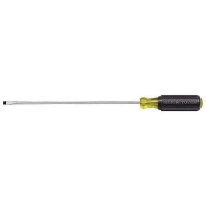 Klein Tools 608-6 Screwdriver, Mini Cushion-Grip, 1/8" Cabinet Tip x 6"