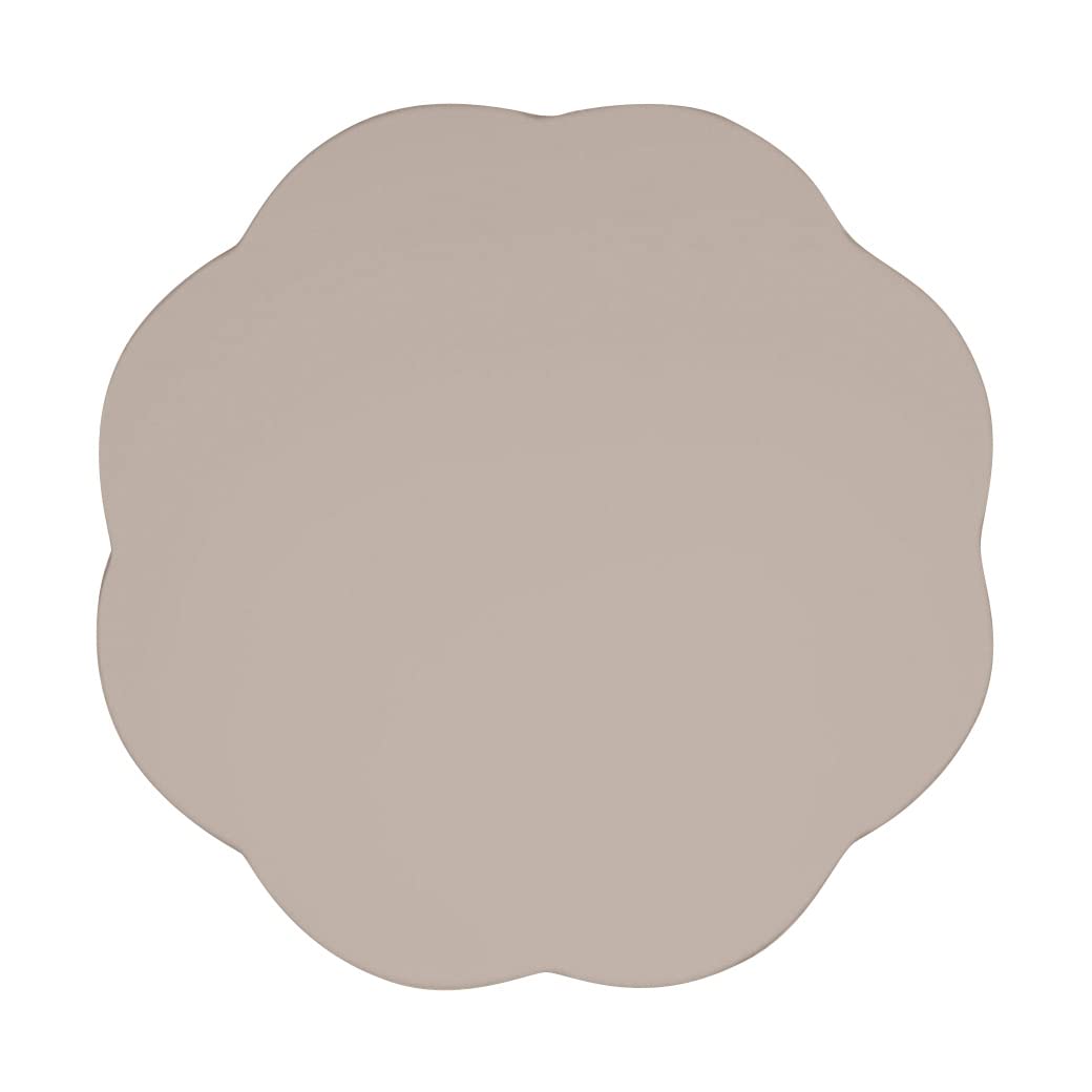 DUDUK Mesa de Madera con Forma de Nube para niños pequeños y niñas pequeñas (Gris obscuro)