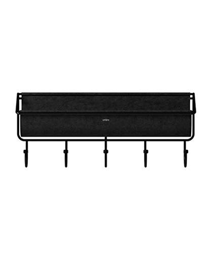 Umbra - Organizador de pared para hamacas, color negro