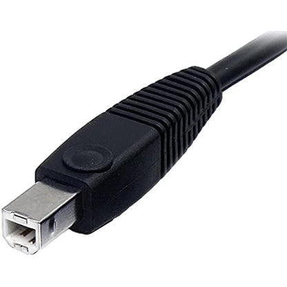 StarTech.com DP4N1USB6 6 Feet 4-in-1 USB DisplayPort KVM Switch Cable with Audio and Microphone