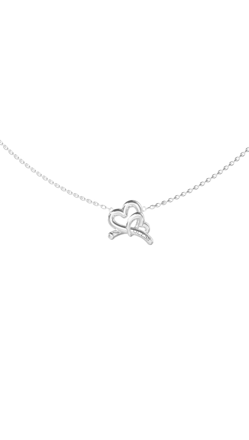 GUESS Collar para Mujer LOVE BITES color Plata