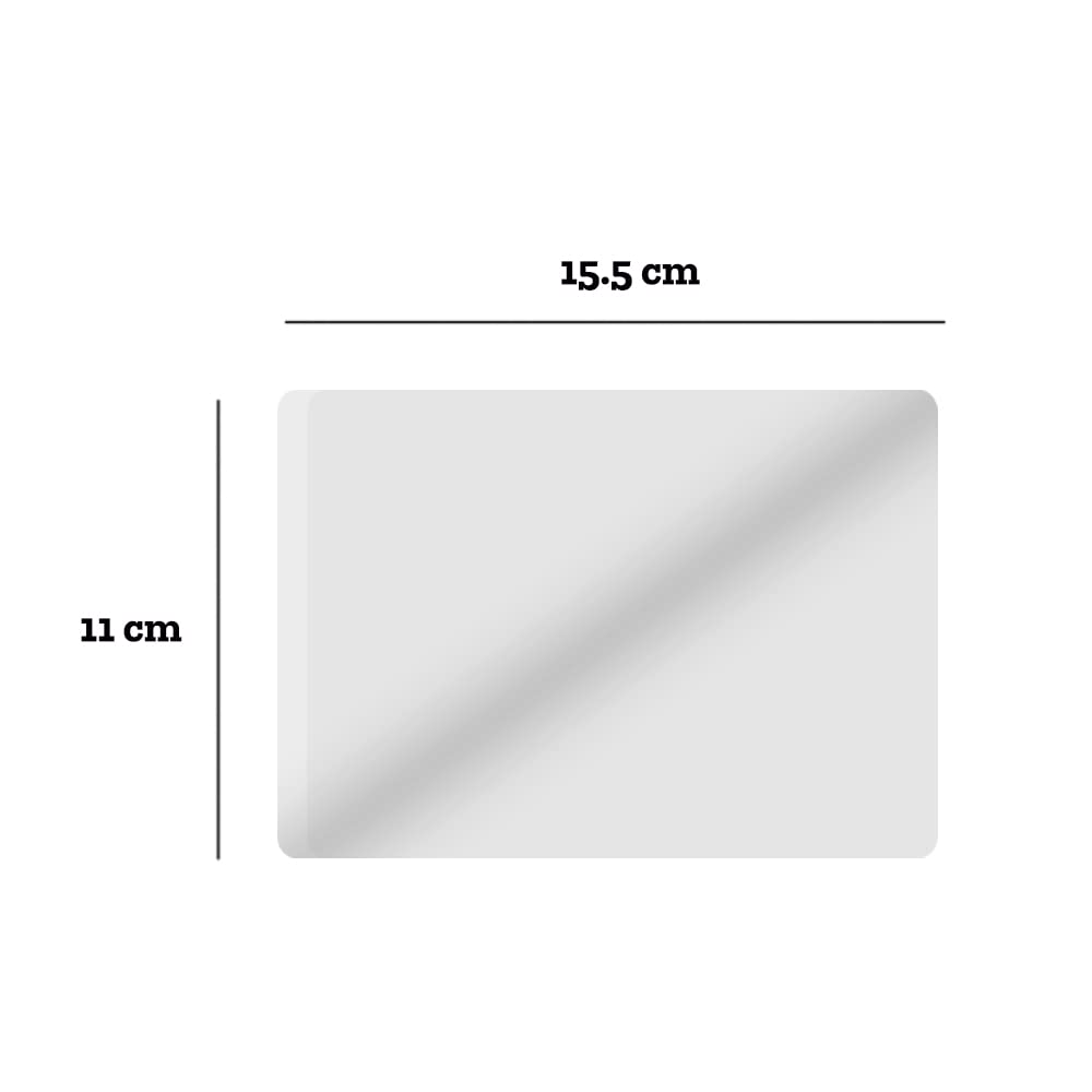 BARRILITO Mica Térmica Transparente 110 x 155mm 8 mil 100 pz
