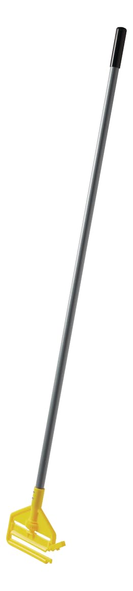 Rubbermaid Commercial Mango de Mopa Húmeda de Madera, 60 in - Amarillo - Invader - Puerta lateral