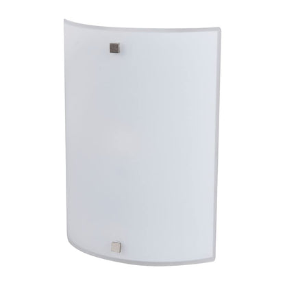 Tecnolite - Lámpara de Pared Arbotante Cristal, Potencia Máx. 60 W, 1 Base E27, Sobreponer, No incluye foco