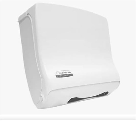 Kimberly-Clark Professional, Despachador Toalla interdoblada, Capacidad 400 Toallas, Color Blanco