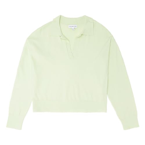 Calvin Klein Playera Polo Manga Corta Mujer - G - Multicolor