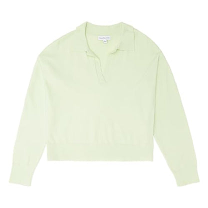 Calvin Klein Playera Polo Manga Corta Mujer - G - Multicolor