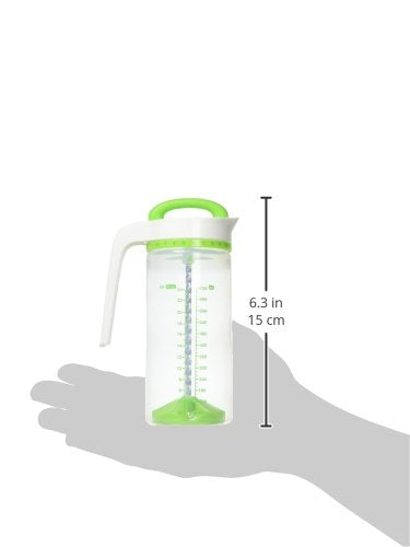Munchkin Smart Blend - Jarra de mezcla de fórmula y almacenamiento de leche materna, 24 onzas, verde