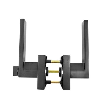 Yale Cerradura de Manija premium alta seguridad, modelo Castelli, para recámara, color negro