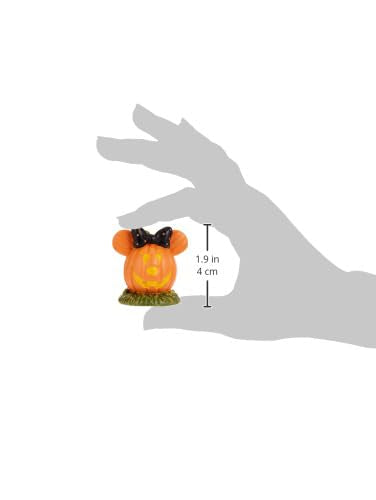 Department 56 Disney Halloween Village Mickey Minnie Mouse Topiaries | Multicolor, 4.4 cm, juego de dos figuras, resina, pintado a mano