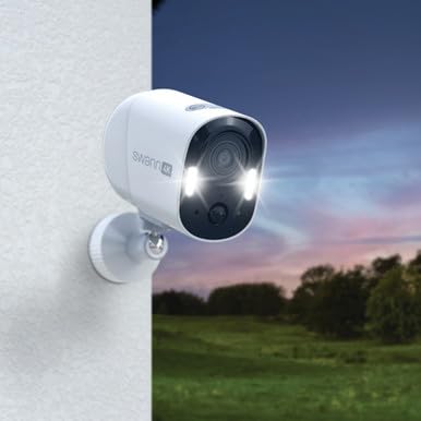 Swann Xtreem - Cámara de Seguridad inalámbrica 4K, cámara inalámbrica con Micro SD de 32 GB y Almacenamiento en la Nube, vigilancia Interior y Exterior, Ideal para Monitor de bebé y hogar,
