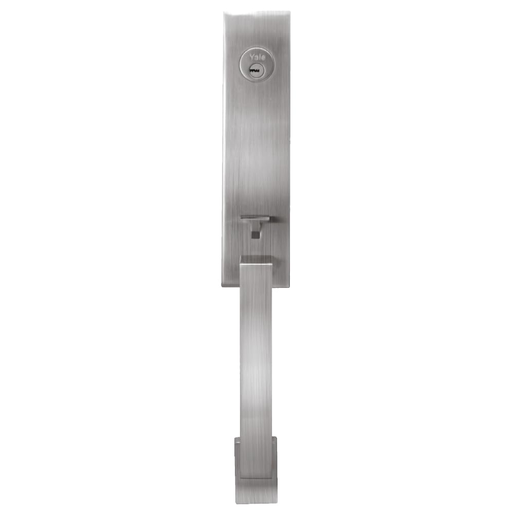 Yale MX89584 Gatillo Portofino Alta Seguridad Llave-Llave - Plata