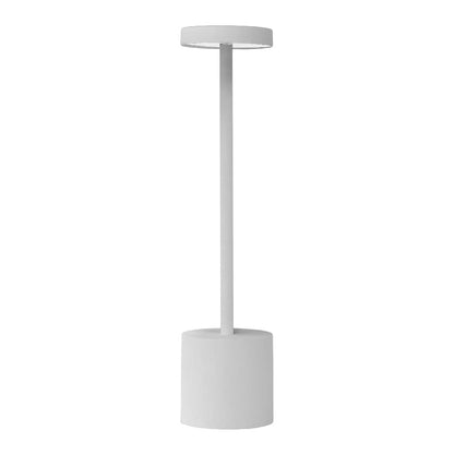 Tecnolite - Lámpara de Mesa LED 3 W Portátil, Recargable, Luz Blanca Ajustable y Atenuable Táctil, Lámpara Interior para Restaurante