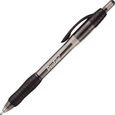 Paper Mate 89465 Profile Retractable Ballpoint Pens, Bold (1.4mm), Black, 12 Count (Package May Vary)
