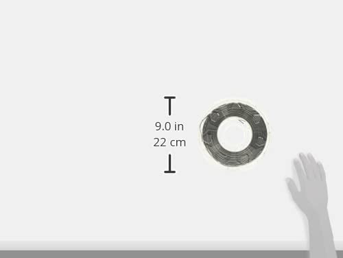 Creality CR Filamento PLA 1,75 mm 1kg para Impresora 3D, Tenacidad Mejorada sin Deformación, Precisión Dimensional ±0,03 mm, Apto para Impresora 3D FDM, Plata
