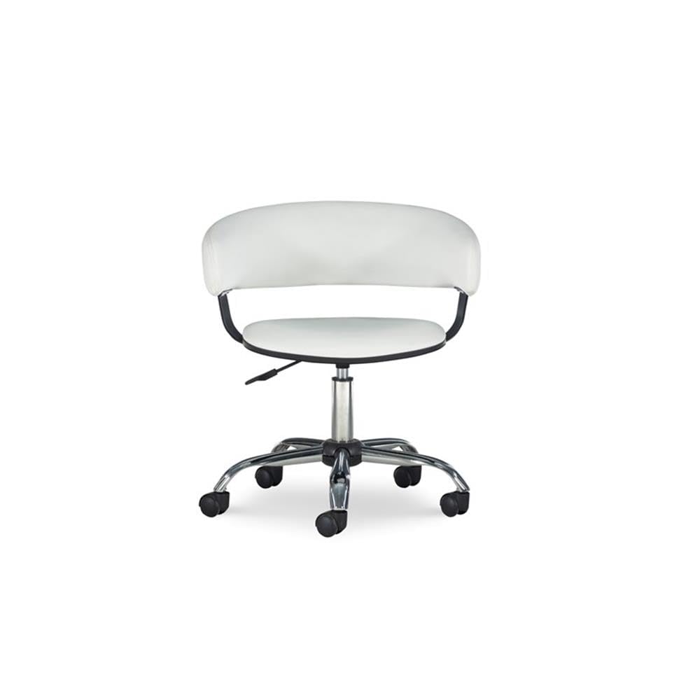 Powell - Silla de computadora con elevación de Gas, Color Blanco, Talla M