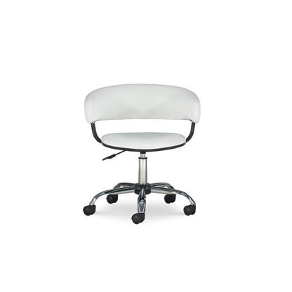 Powell - Silla de computadora con elevación de Gas, Color Blanco, Talla M