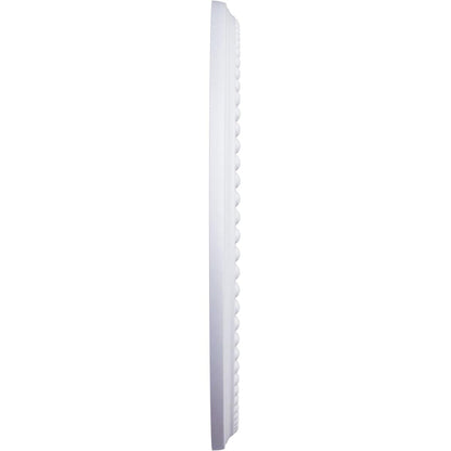 Ekena Millwork CM12BR 12 1/2-Inch OD x 3 7/8-Inch ID x 3/4-Inch Bradford Ceiling Medallion