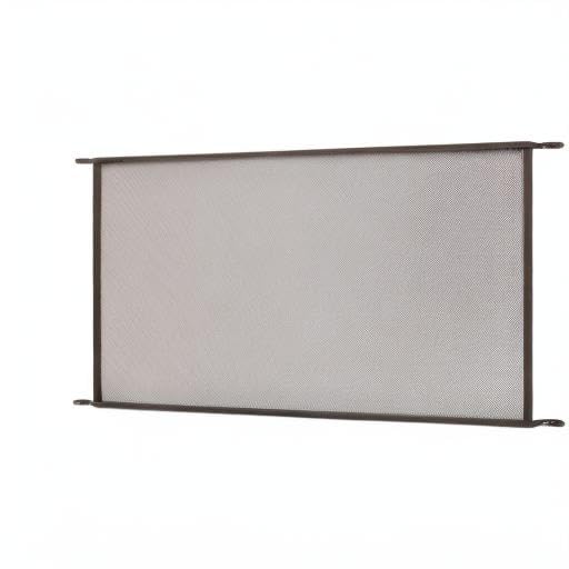 Prime-Line Products Pl 15942 Patio Rejilla de puerta visualización deslizante, 48 en., aluminio, bronce, Construcción