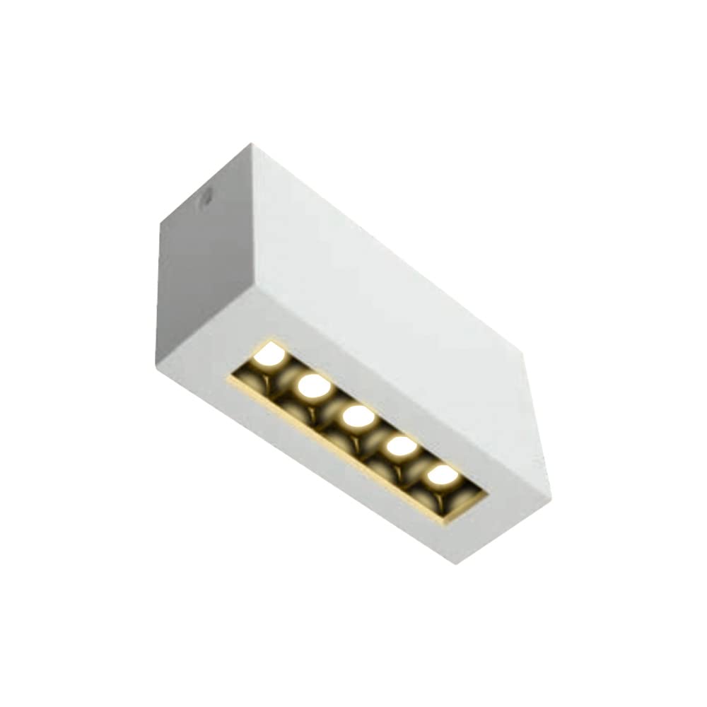 Tecnolite Lámpara Spot LED de Sobreponer 8 W, 5 Salidas de Luz, No atenuable, LED integrado