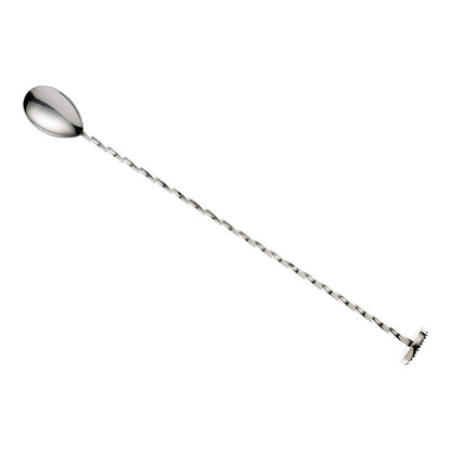 Barfly M37010 - Cuchara de acero inoxidable estándar (33.5 cm), Acero inoxidable, Muddler 11 13/16" (30.0 Cm), 1