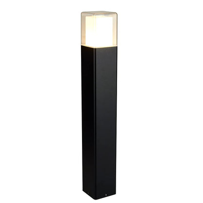 Tecnolite Lampara Jardín Exterior, 13 W, Luz Cálida Suave, Luces Solares, Color Negro, IP 65