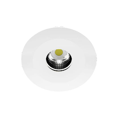 Tecnolite Lámpara Downlight LED Empotrable 9 W, Luz Suave Cálida, A Prueba de Vapor, LED integrado