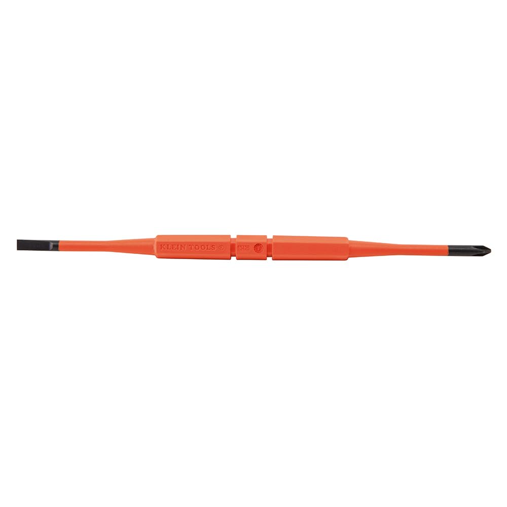 Klein Tools 13157 - Cuchillas de destornillador aisladas, cuchillas de repuesto intercambiables de un solo extremo para destornilladores aislados Klein, paquete de 3