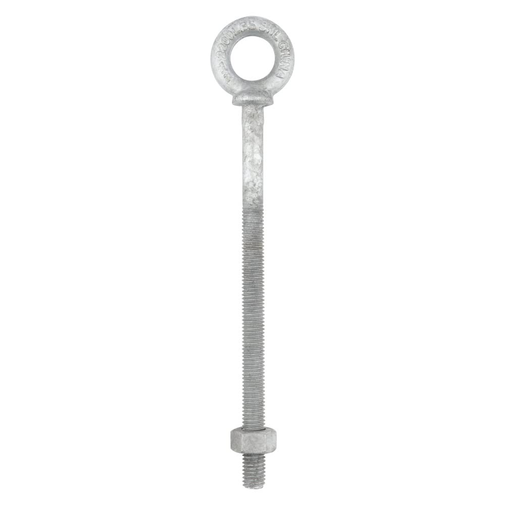 National Hardware Productos, 1/2" x 8", Galvanizado