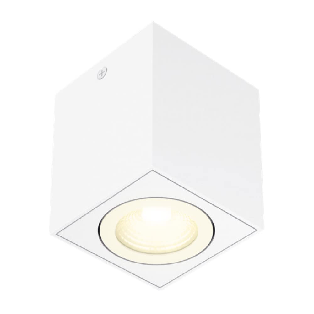 Tecnolite Lámpara de interior Spot LED para sobreponer, 10 W, Luz suave cálida