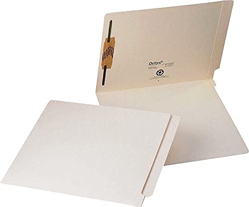 Pendaflex Manila H10U13 - Carpetas de cierre con pestañas finales, tamaño carta, 2 sujetadores, manila, corte recto, 50/BX