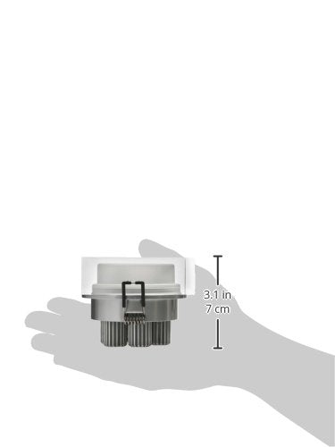 Estevez 19163-0 Empotrados Fijos Kubik Downlight Led Cuadrado 3-Pg 6W, (Driver Integrado), Color Cristal