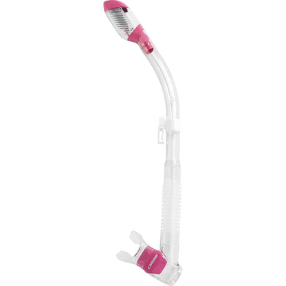 Cressi Supernova Dry Esnórquel Seco para Buceo y Snorkel - Secar - Claro - Rosado