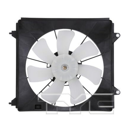TYC Conjunto de Ventilador de Enfriamiento para Honda Accord 2013-2017, Negro, 611420