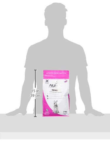 Nupec Alimento Seco para Perro Raza Pequeña Senior, 2 kg, 1 Pack