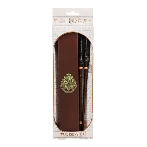 Palillos Mágicos Harry Potter - Set de Palillos Oficiales con Estuche, Regalo para Fans