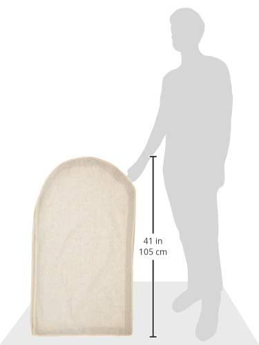 Whitmor 6082-2716 Lino Natural Suave Bolso de Ropa de Almacenamiento